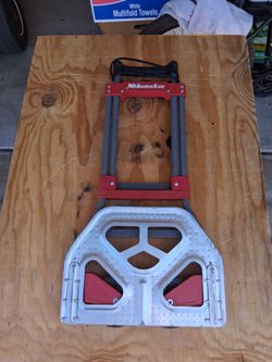 Milwaukee Collapsible Hand Truck : 150lb Load Capacity