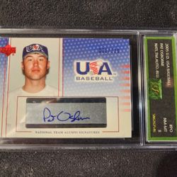 2004 USA Baseball National Team Alumni Signatures Pat Osborn Auto EJE 8