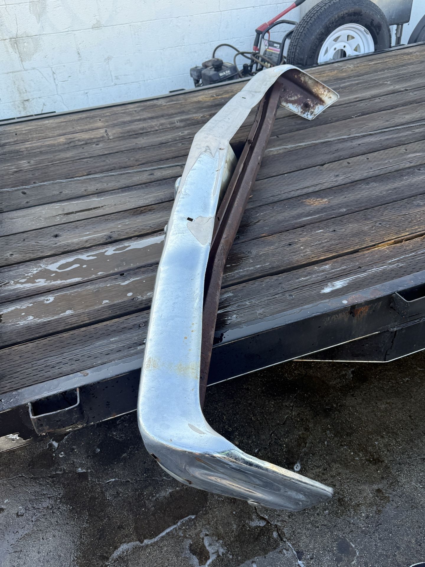 61 Impala One Piece Front Bumper