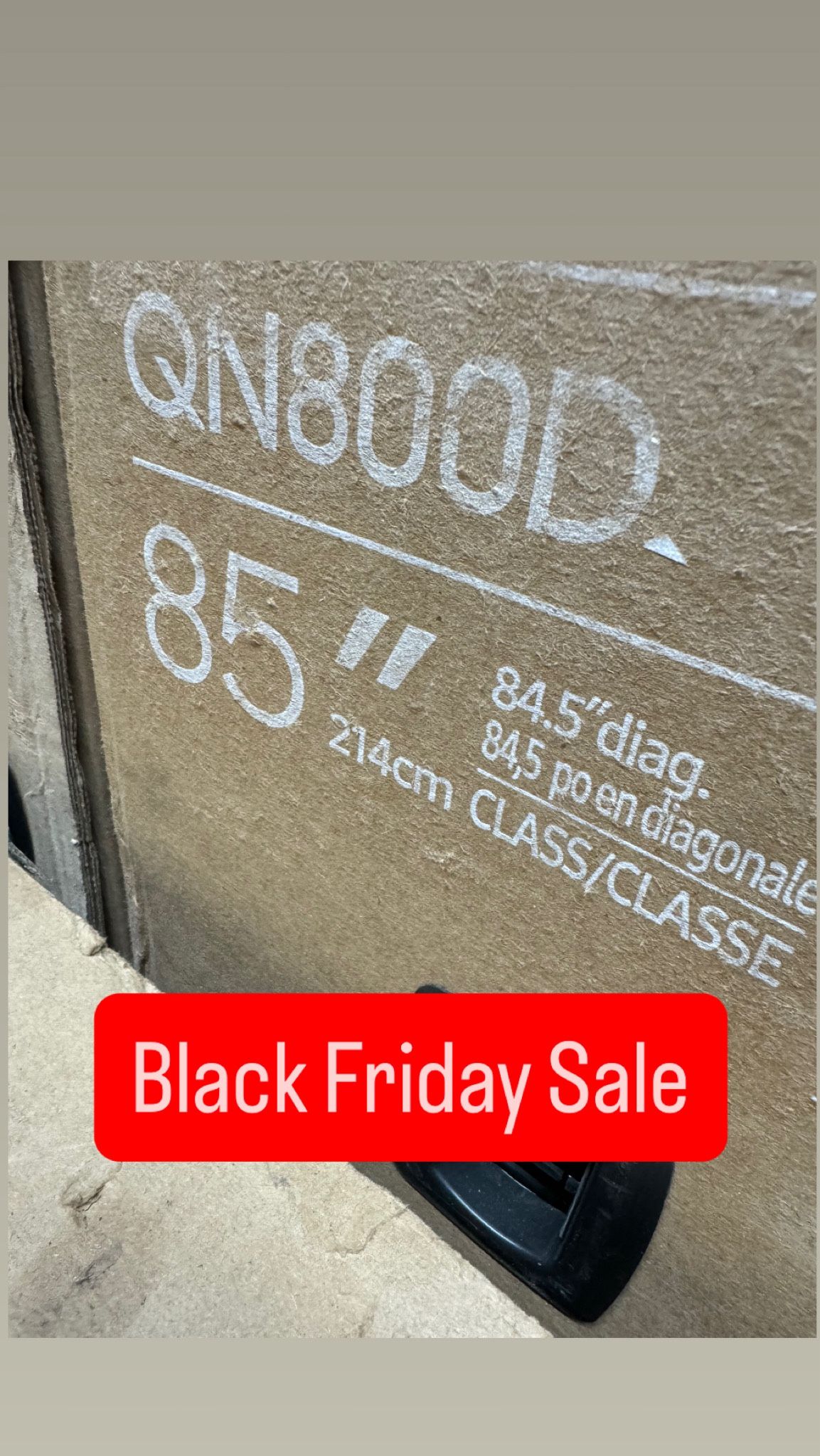 Samsung - 85” Class QN800D Neo QLED 8K Smart Tizen TV