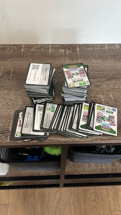 Pokemon   x 600 Code Cards 