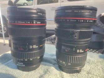 16-35mm 2.8 version II EF and 24-105mm f4 EF