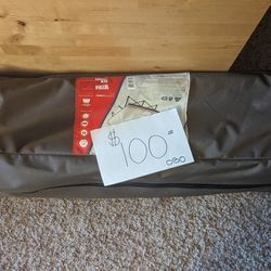 Two Person Steel Frame Cot/Air Mattress 