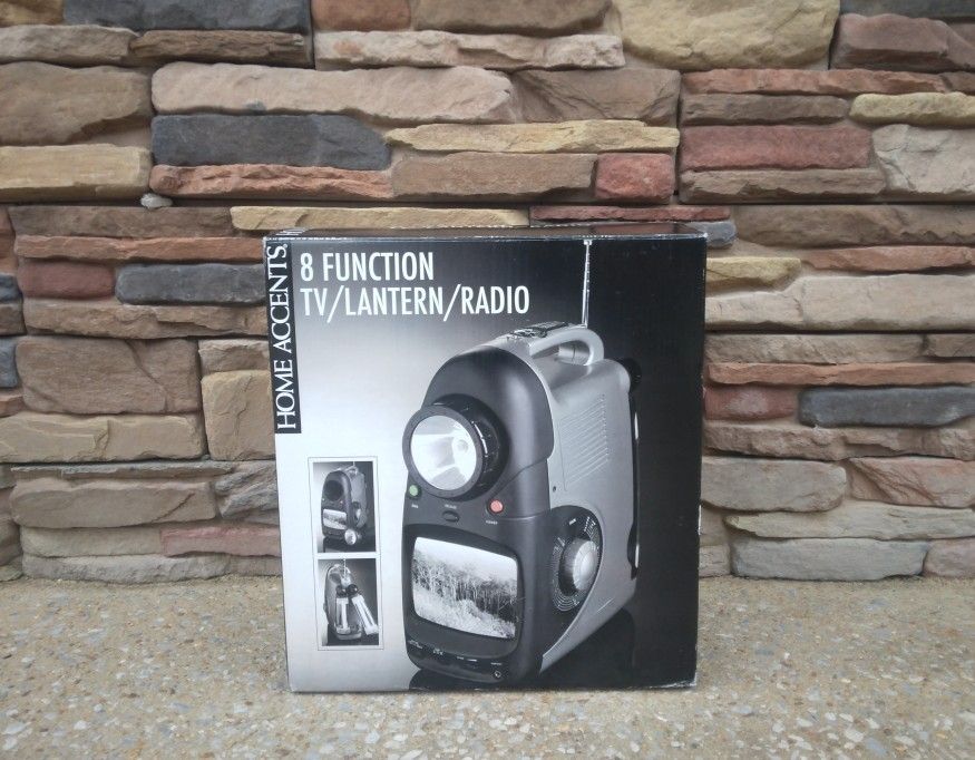 Home Accents 8 Function TV/Latern/Radio
