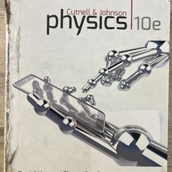 Physics Cutnell & Johnson 10th Edition ISBN: (contact info removed)486894