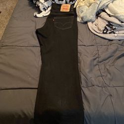 Levi’s 517 black bootcut jeans