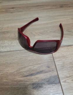 Red Oakley Antix Metallic glasses