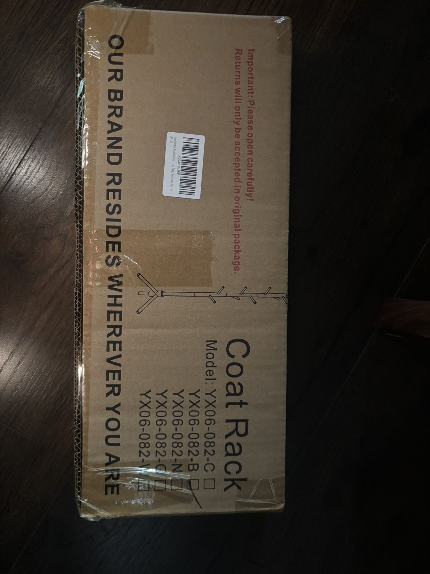 Coat Rack BOX UNOPENED
