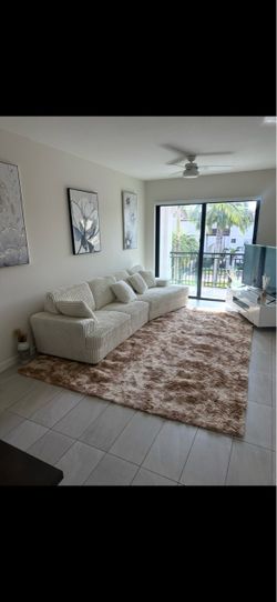 Curdoroy Beige Couch