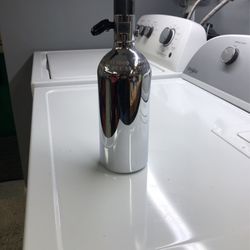 NOS chrome 1 pound nitrous bottle
