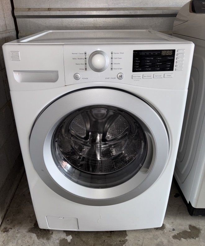 White Kenmore Washer