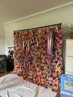 Handmade Flower Wall