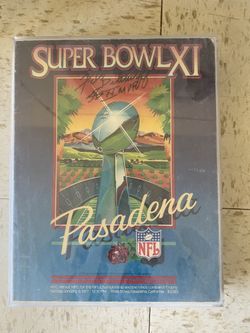 Fred Biletnikoff Signed Super Bowl 11 Program