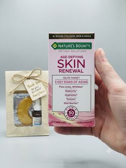 Nature’s bounty optimal solution age defying skin renewal 30 & beauty bundle