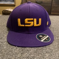 Fitted LSU Hat