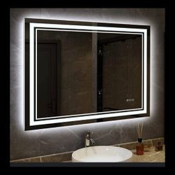 Led Wall Batroom Vanity Mirror 24 × 40"