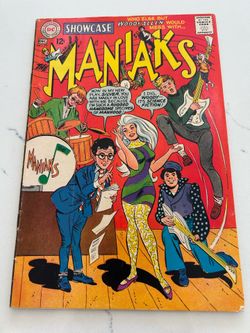 Showcase # 69- DC Silver Age Comic Book Maniaks, Woody Allen Appearance, VG+