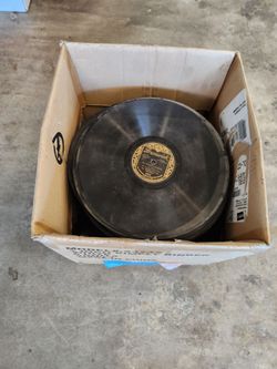 Free box of 78's Records
