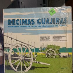 Chanito Isidron Décimas Guajiras Vinyl LP Vol. 2