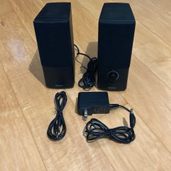 Bose Companion 2 series III, black, with Headphone Jack, dual 3.5mm audio inputs