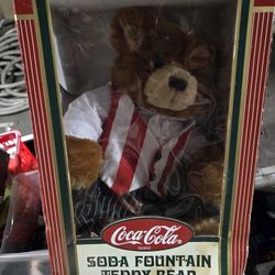 Vintage Limited Edition Coca Cola Teddy Bear 