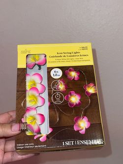 Icon String Lights Summer Flower