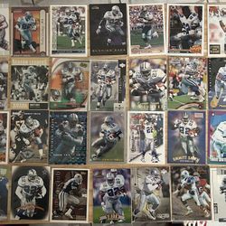 Emmitt Smith Lot Of 28 Football Cards