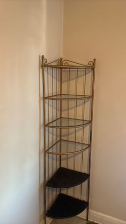 IKEA 6 tier corner shelf