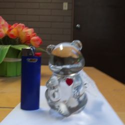 Vintage Fenton July Birthday Bear