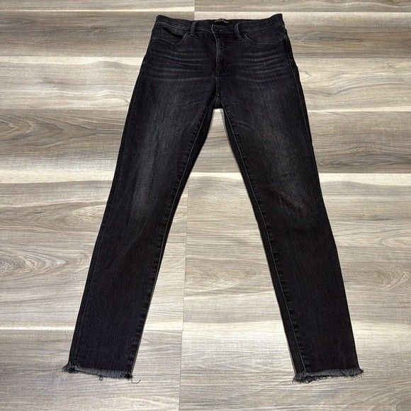 Banana Republic Charcoal black Denim skinny jeans size 27
