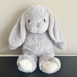 Cloud B Bunny Rabbit Plush Dreamy Hugginz Gray Stuffed Animal Stars Floppy 14in