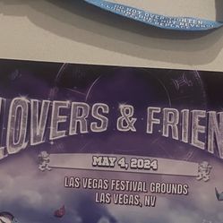 2 Tickets To Lovers And friends Las Vegas 