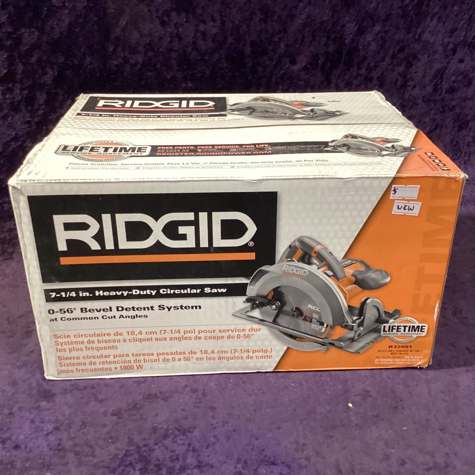 RIDGID 15 Amp 7-1/4” Circular Saw NEW IN BOX-$105! for Sale in Irving, TX  OfferUp