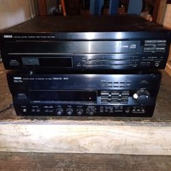Yamaha  Natural Sound Reciever AV Model # RX- 992 with CD Player # CDC 665