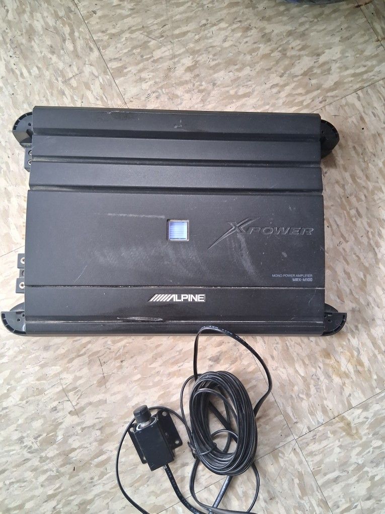Amp Alpine MRX-M100