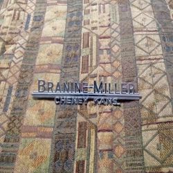 Vintage Metal Car Dealer Emblem 60s-70s? $20 Firm P/U 48 TH ST ROOSEVELT PHX 