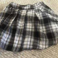 Women’s Shein Pleated Plaid Skirt Size Small