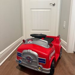 Paw Patrol Marshall Electric Car