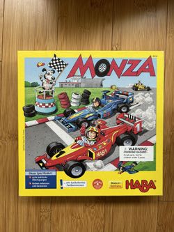 Monza Car Racing Board Game 