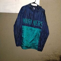 Mariners Light Windbreaker Halfway Zip Pullover
