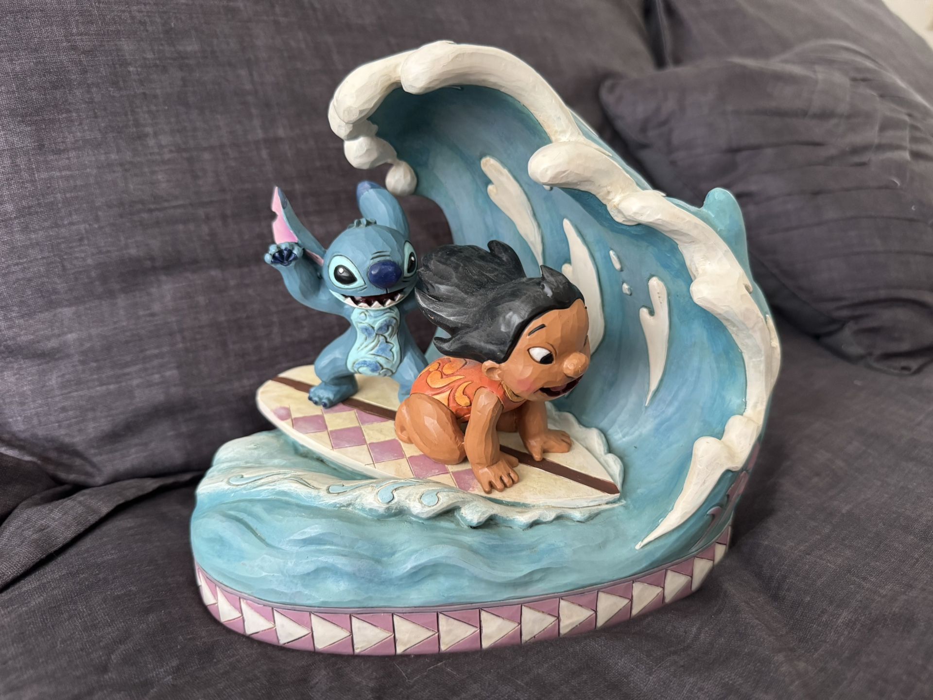 “Catch The Wave” Disney Statue - Lilo And Stitch
