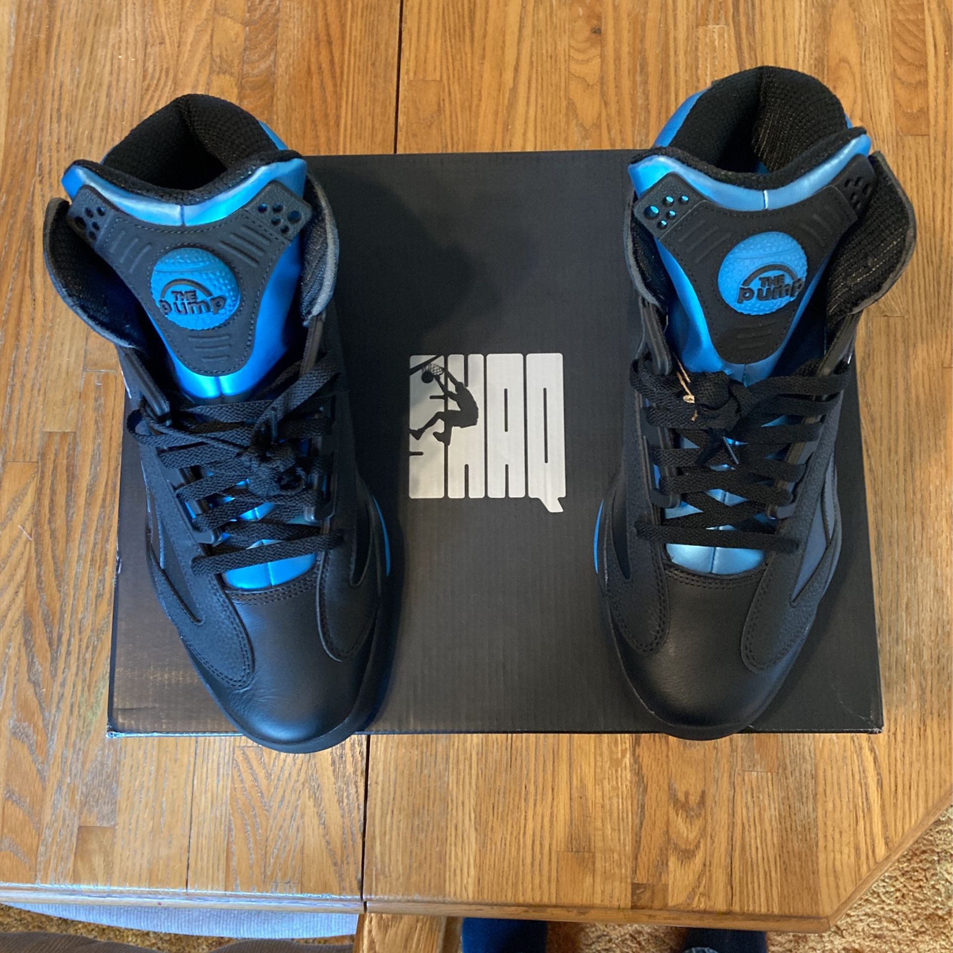 New Reebok Shaq Attaq Men's Size 11 1/2 Black