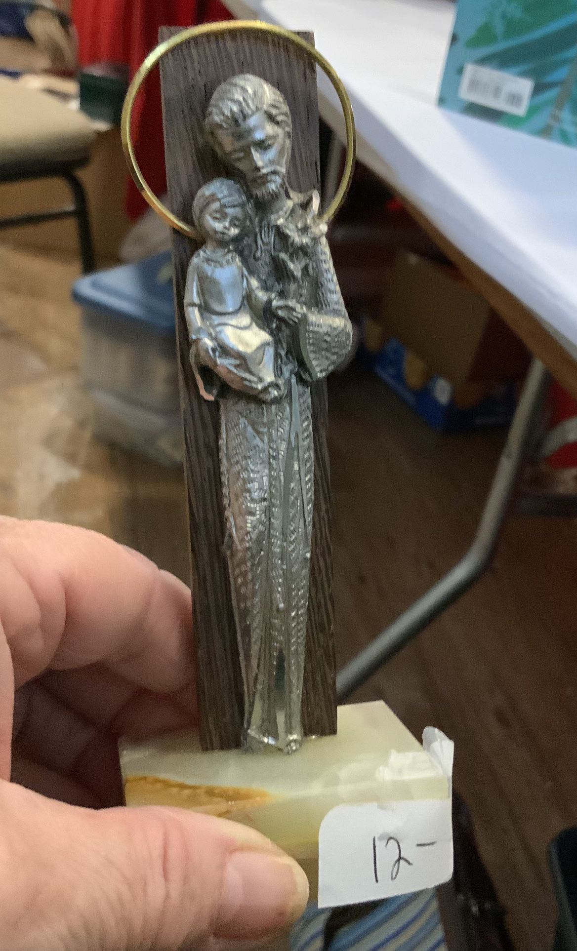 St Joesph And Baby Jesus 