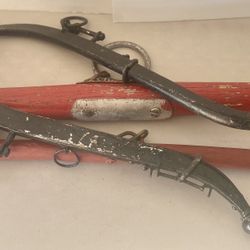  Vintage Horse Harness Hames Whippletree Carriage Western Themed Decor