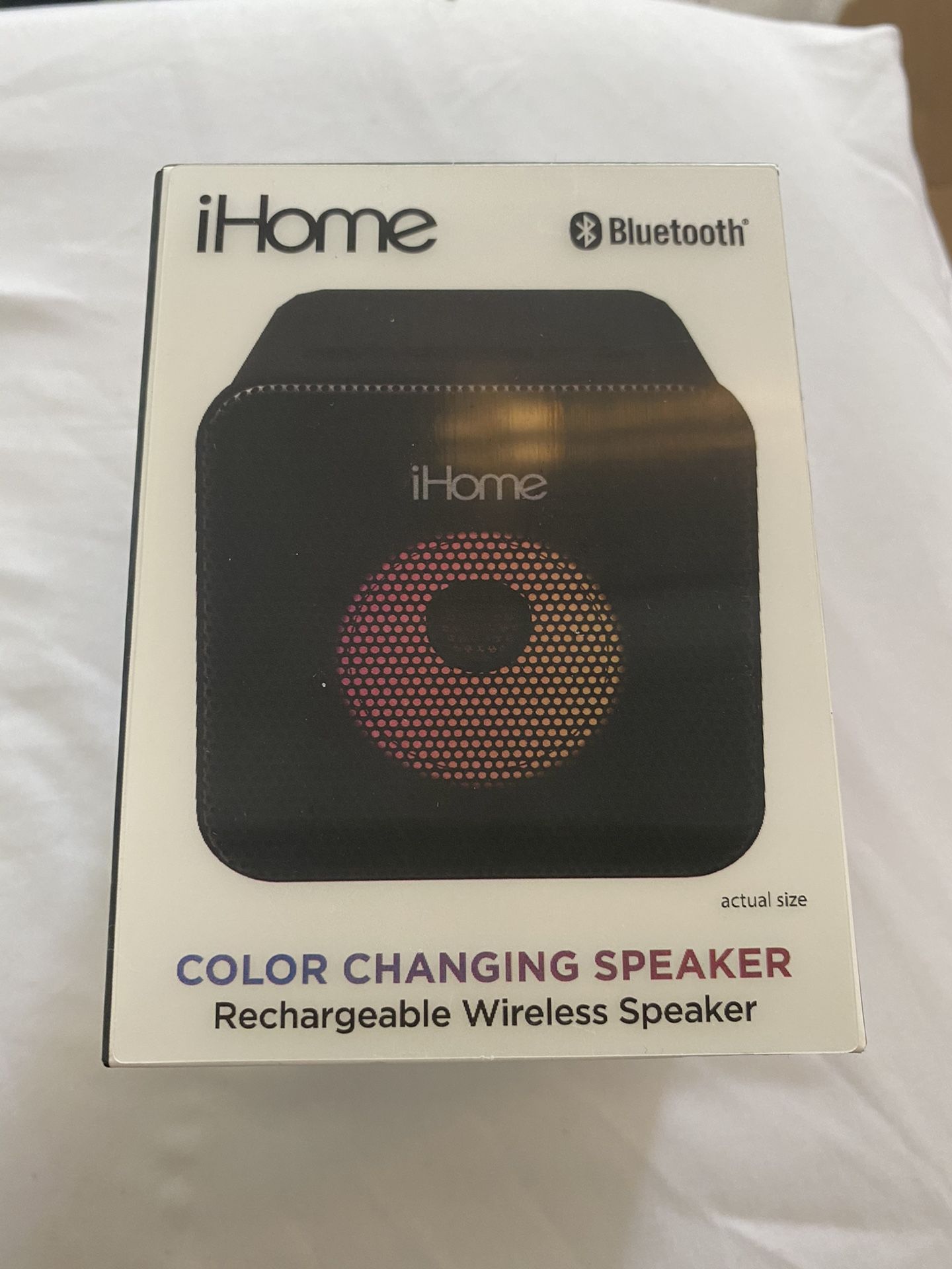 Color changing Bluetooth speaker