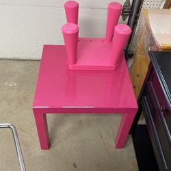 Child’s One Chair And Table 