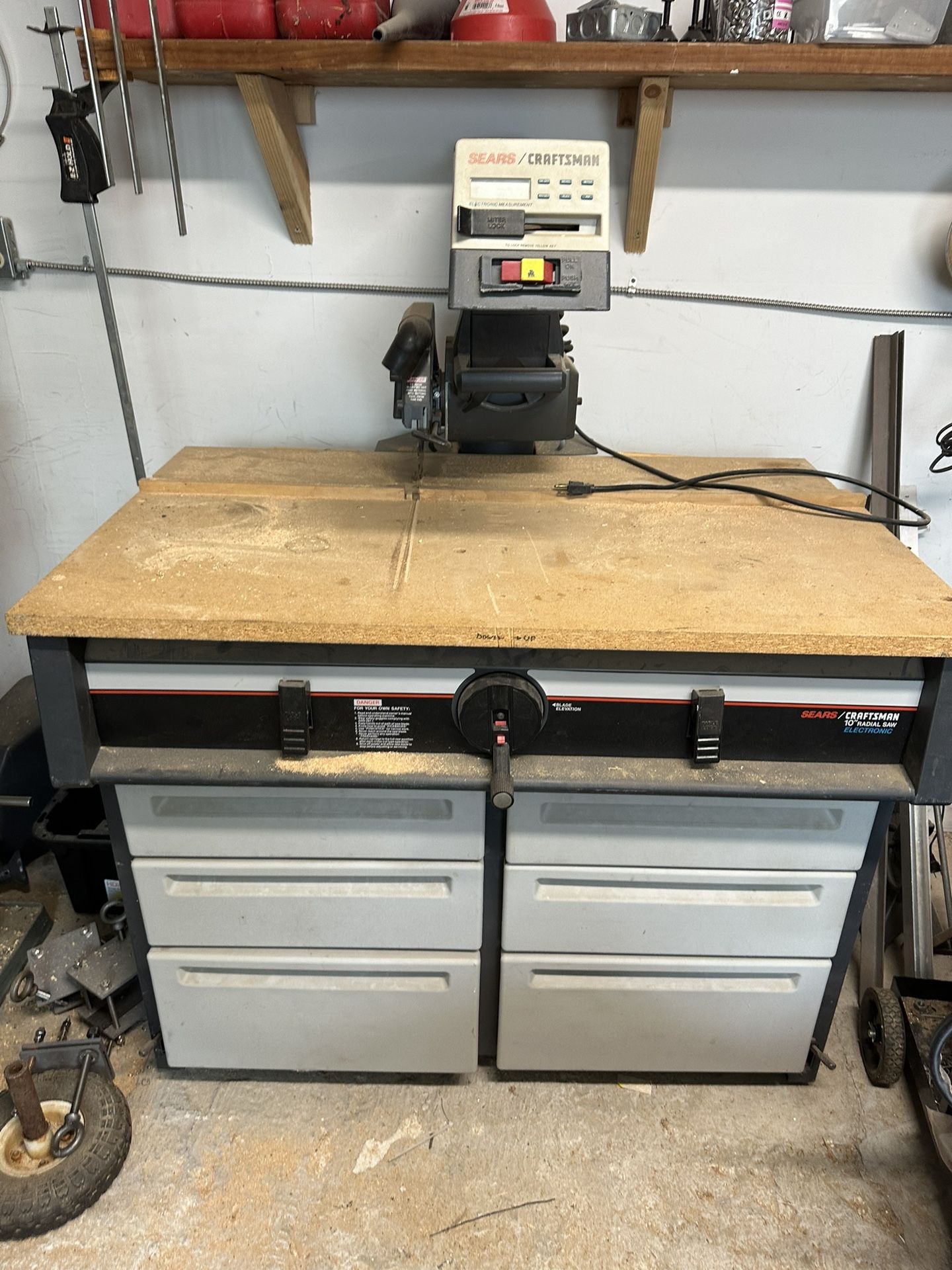 Craftsman Electronic Radial Arm Saw