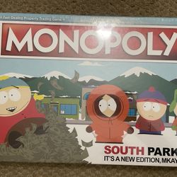 Brand New! Factory Sealed! Rare South Park Monopoly Board Game 