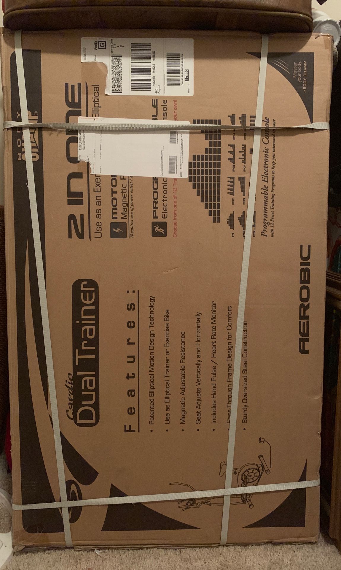 Cardio Dual Trainer brand new