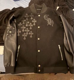 Chrome Hearts Black Varsity Jacket
